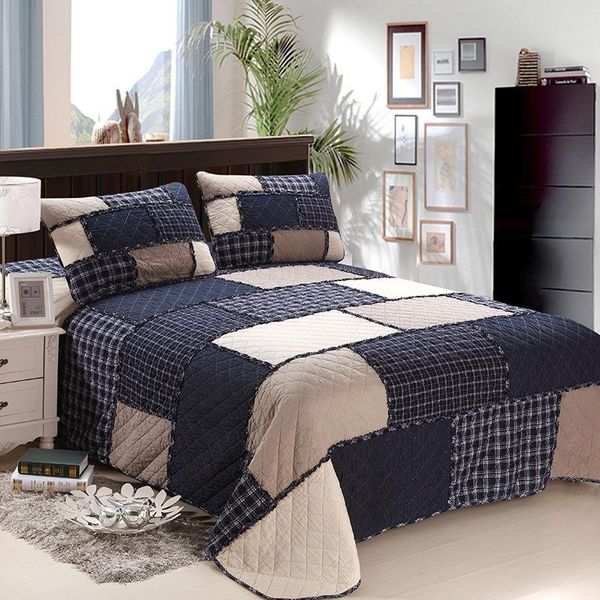 comforters & sets chausub lattice printed quilt set 3pcs washed cotton quilted bedspread bed cover sheets pillowcase coverlet king size
comforters & sets chausub lattice printed quilt set 3pcs washed cotton quilted bedspread bed cover sheets pillowcase coverlet king size