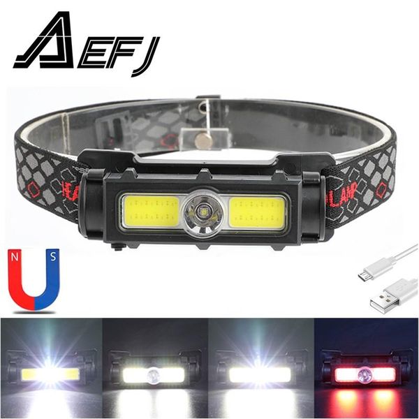 waterproof xpg led headlamp cob work light with magnet red white headlight built-in 18650 battery suit for fishing, camping headlamps
waterproof xpg led headlamp cob work light with magnet red white headlight built-in 18650 battery suit for fishing, camping headlamps