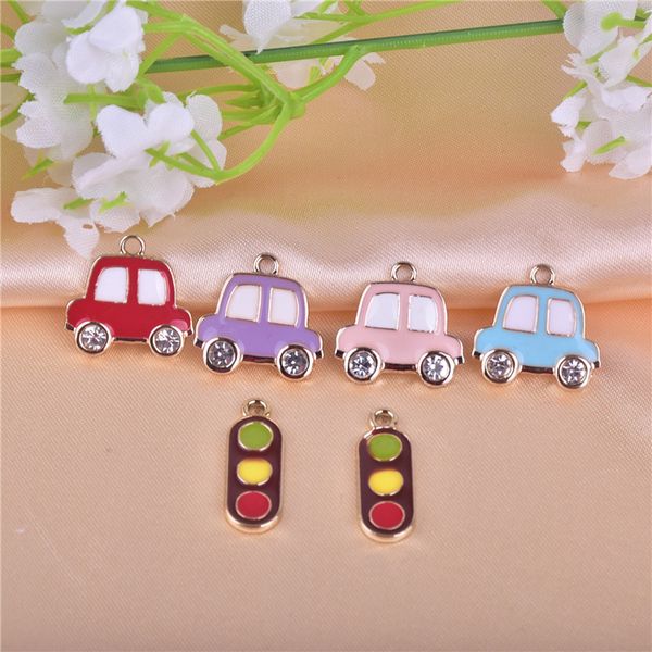 10pcs/pack cute transport bus traffic light metal charms llight golden base earring bracelet diy jewelry, Bronze;silver
10pcs/pack cute transport bus traffic light metal charms llight golden base earring bracelet diy jewelry, Bronze;silver