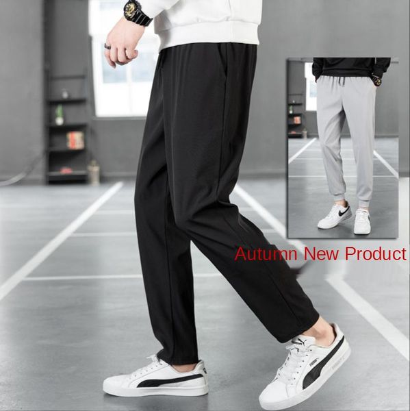 men's pants men spring and autumn youth trend casual sportswear korean slim clothing, Black
men's pants men spring and autumn youth trend casual sportswear korean slim clothing, Black
