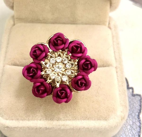 wedding rings unique creative 8 roses flower zircon ring for women luxury 7 colors style crystals engagement bridal free, Slivery;golden
wedding rings unique creative 8 roses flower zircon ring for women luxury 7 colors style crystals engagement bridal free, Slivery;golden