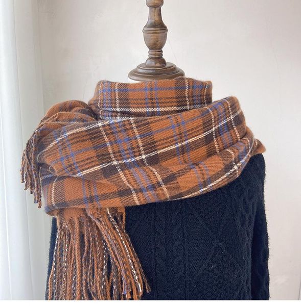 scarves designer warm knitted scarf winter plaid cashmere bandana pashmina shawls wrap female hijab stoles, Blue;gray
scarves designer warm knitted scarf winter plaid cashmere bandana pashmina shawls wrap female hijab stoles, Blue;gray