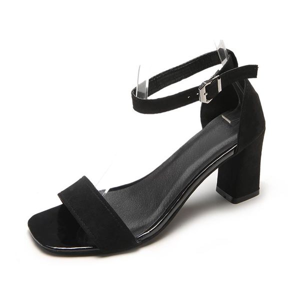 women sandals high heels non-slip 2021 square fashion shoes office career fish mouth spring summer, Black
women sandals high heels non-slip 2021 square fashion shoes office career fish mouth spring summer, Black