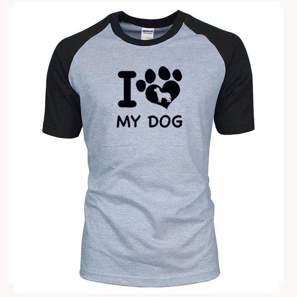 men's t-shirts a 2021 kia i love my dog cotton spring fashion print t-shirt casual top, White;black
men's t-shirts a 2021 kia i love my dog cotton spring fashion print t-shirt casual top, White;black