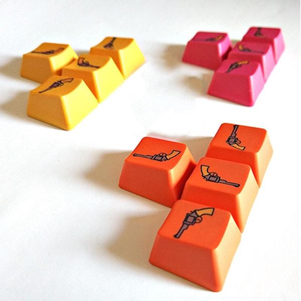 pistol design 5 side sublimation pbt keycap for cherry mx switch mechanical gaming keyboard 4pcs yellow orange red arrow key cap keyboards
pistol design 5 side sublimation pbt keycap for cherry mx switch mechanical gaming keyboard 4pcs yellow orange red arrow key cap keyboards