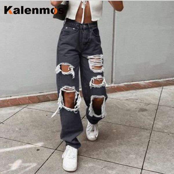 jeans women ripped spring fall winter casual straight mom for gothic punk vintage streetwear women's, Blue
jeans women ripped spring fall winter casual straight mom for gothic punk vintage streetwear women's, Blue