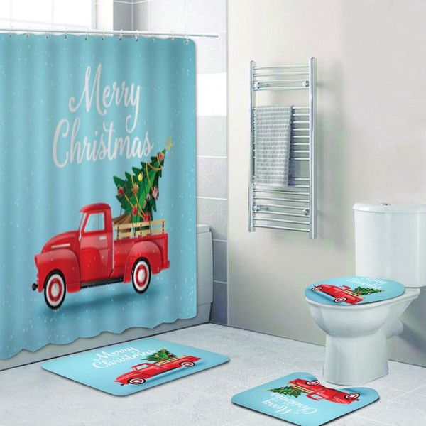 shower curtains cartoon retro red truck merry christmas curtain set bath for kid bathroom mat rug carpet holiday home decor gift
shower curtains cartoon retro red truck merry christmas curtain set bath for kid bathroom mat rug carpet holiday home decor gift