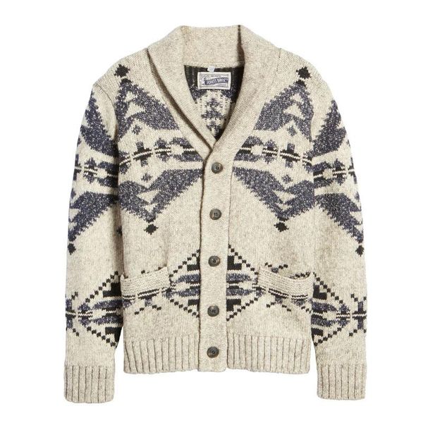 men's sweaters 2021 knitted jacket with lapel, casual wool cardigan vintage winter fashion round, White;black
men's sweaters 2021 knitted jacket with lapel, casual wool cardigan vintage winter fashion round, White;black