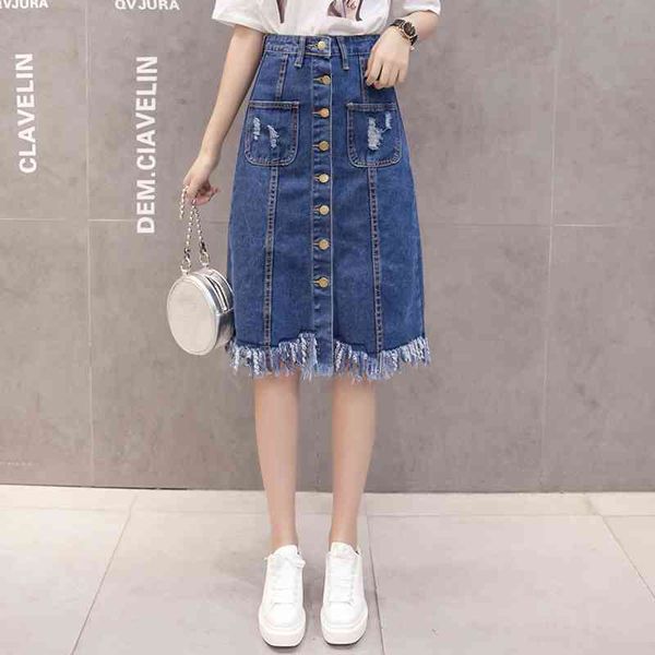 verhellen spring and summer korean high waist denim skirt pockets single-breasted tassel a-line midi skirts womens 210706, Black
verhellen spring and summer korean high waist denim skirt pockets single-breasted tassel a-line midi skirts womens 210706, Black