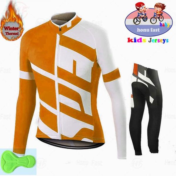 racing sets 2022 boys team cycling wear children winter set warm fleece bicycle long sleeve clothing outdoor uniform, Black;blue
racing sets 2022 boys team cycling wear children winter set warm fleece bicycle long sleeve clothing outdoor uniform, Black;blue