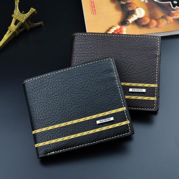 purse men's wallets 2021 short soft wallet fashion youth large capacity multi card thin men bags, White
purse men's wallets 2021 short soft wallet fashion youth large capacity multi card thin men bags, White