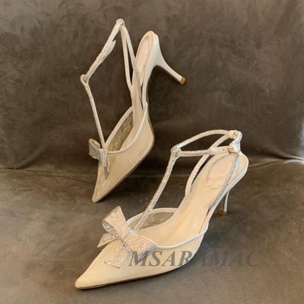 dress shoes summer shiny crystal lace bow t-shaped high-heeled sandals leather pointed toe party women wedding, Black
dress shoes summer shiny crystal lace bow t-shaped high-heeled sandals leather pointed toe party women wedding, Black