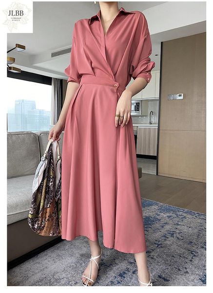 ethnic clothing a-line women elegant long turn dress vestidos shirts collar sleeve spring summer down, Red
ethnic clothing a-line women elegant long turn dress vestidos shirts collar sleeve spring summer down, Red