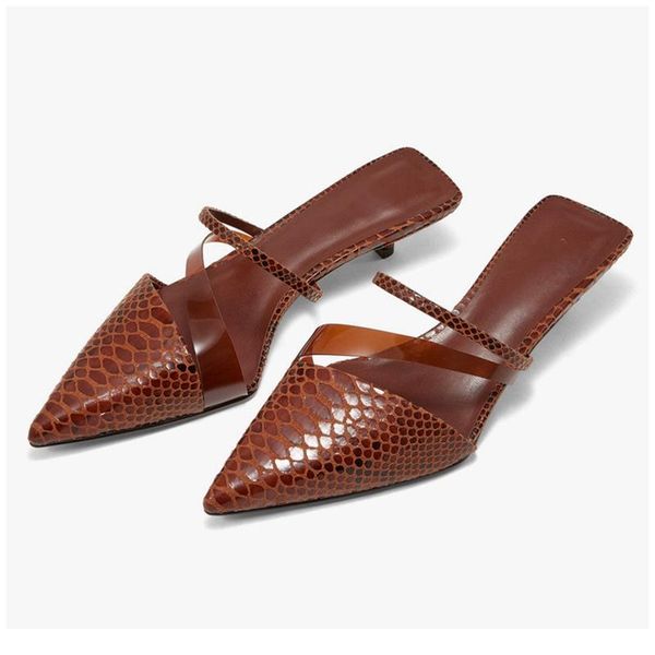 fashion brand low heel slippers women slip on pointed toe thin slides outdoor casual mules ladies dress shoes, Black
fashion brand low heel slippers women slip on pointed toe thin slides outdoor casual mules ladies dress shoes, Black