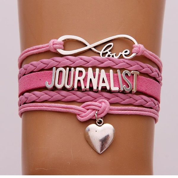 link, chain ncrhgl infinity love journalist bracelet bangles jewelry heart charm braided pu leather bracelets for women men drop, Black
link, chain ncrhgl infinity love journalist bracelet bangles jewelry heart charm braided pu leather bracelets for women men drop, Black
