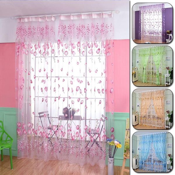flower printed screen sheer voile tulle bedroom living room balcony tulip pattern sun-shading curtain home decor 100*200cm & drapes
flower printed screen sheer voile tulle bedroom living room balcony tulip pattern sun-shading curtain home decor 100*200cm & drapes