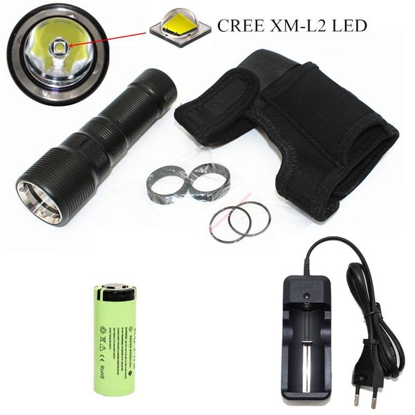 other led lighting underwater diving xm-l2 dive torch waterproof lamp cave explore light + wrist sleeve +26650 battery +charger
other led lighting underwater diving xm-l2 dive torch waterproof lamp cave explore light + wrist sleeve +26650 battery +charger