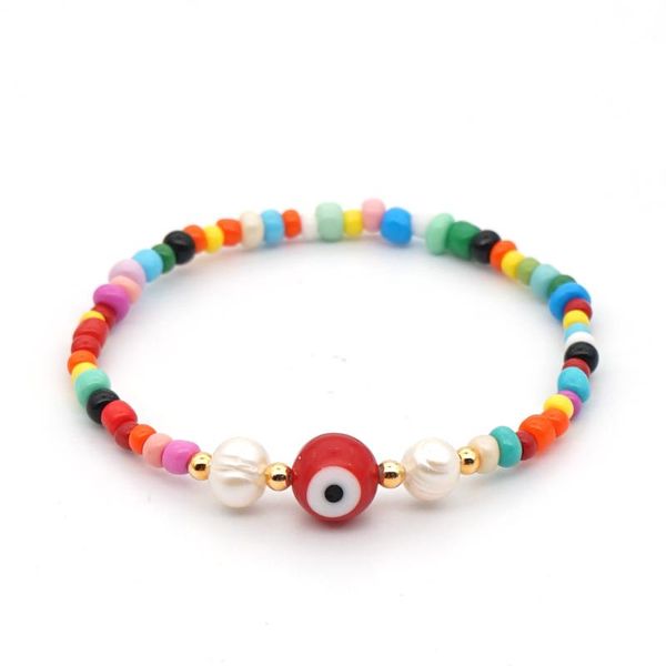 beaded, strands lucky evil eye bracelets women bracelet real pearl colorful beads wild stretch string pulseras mujer boho jewelry, Black
beaded, strands lucky evil eye bracelets women bracelet real pearl colorful beads wild stretch string pulseras mujer boho jewelry, Black