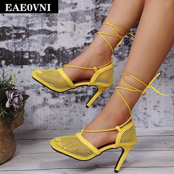 sandals high heel sandal summer calf strap mesh women's outdoor casual roman street tie party open toe, Black
sandals high heel sandal summer calf strap mesh women's outdoor casual roman street tie party open toe, Black