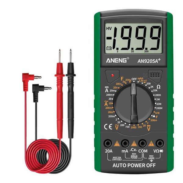 multimeters an9205a+ lcd digital multimeter voltmeter ammeter resistance tester anti-burn y1ad
multimeters an9205a+ lcd digital multimeter voltmeter ammeter resistance tester anti-burn y1ad