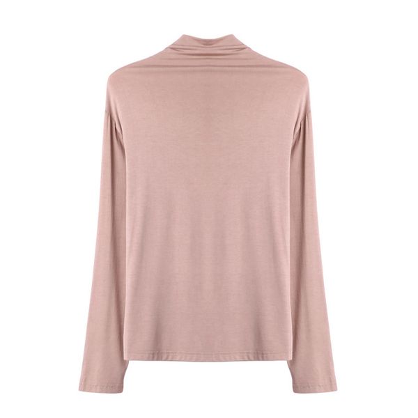 2021 brand new spring summer women's t shirt long sleeves pure-colored t-shirt for female half high collar t-shirt kg-202, White
2021 brand new spring summer women's t shirt long sleeves pure-colored t-shirt for female half high collar t-shirt kg-202, White