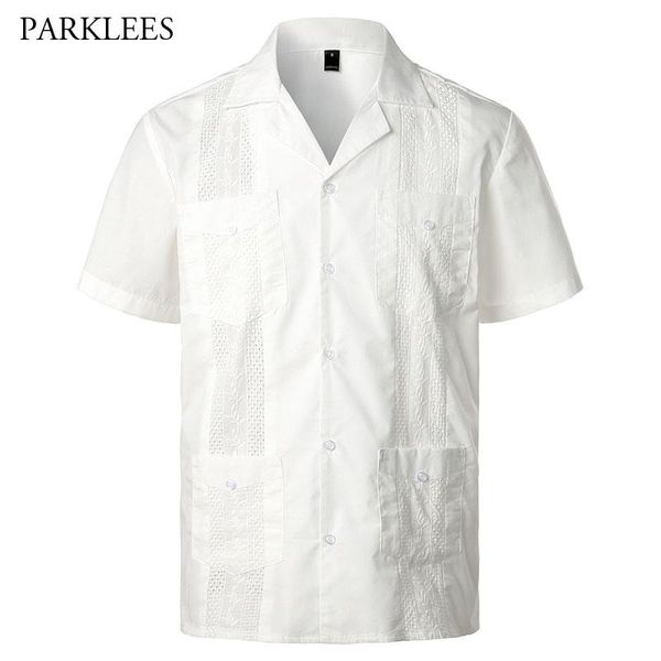 men's casual shirts embroidery floral patchwork for men multi-pocket mens short sleeve shirt cuban camp guayabera ethnic clothing, White;black
men's casual shirts embroidery floral patchwork for men multi-pocket mens short sleeve shirt cuban camp guayabera ethnic clothing, White;black