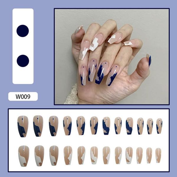 false nails 24pcs/box geometric detachable blue white ballerina nail tip with glue artificial wearable manicure tool long coffin, Red;gold
false nails 24pcs/box geometric detachable blue white ballerina nail tip with glue artificial wearable manicure tool long coffin, Red;gold