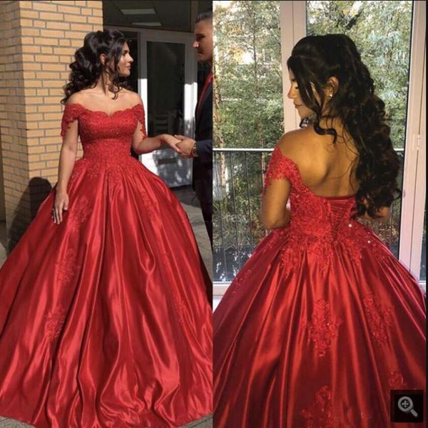 vestido de festa 2021 red satin ball gown prom dresses off the shoulder short sleeve beaded lace appliques party gowns sweetheart neck corse, Black
vestido de festa 2021 red satin ball gown prom dresses off the shoulder short sleeve beaded lace appliques party gowns sweetheart neck corse, Black
