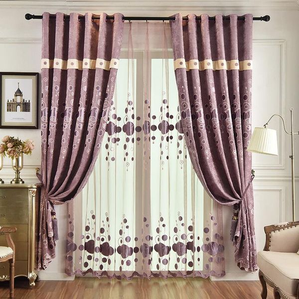 european style stitching jacquard embroidery semi-shading purple curtains for living room bedroom dining custom curtain & drapes
european style stitching jacquard embroidery semi-shading purple curtains for living room bedroom dining custom curtain & drapes