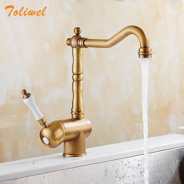 bathroom sink faucets retro style antique brass kitchen faucet cold and water mixer single handle 360 degree rotation arrival tap
bathroom sink faucets retro style antique brass kitchen faucet cold and water mixer single handle 360 degree rotation arrival tap