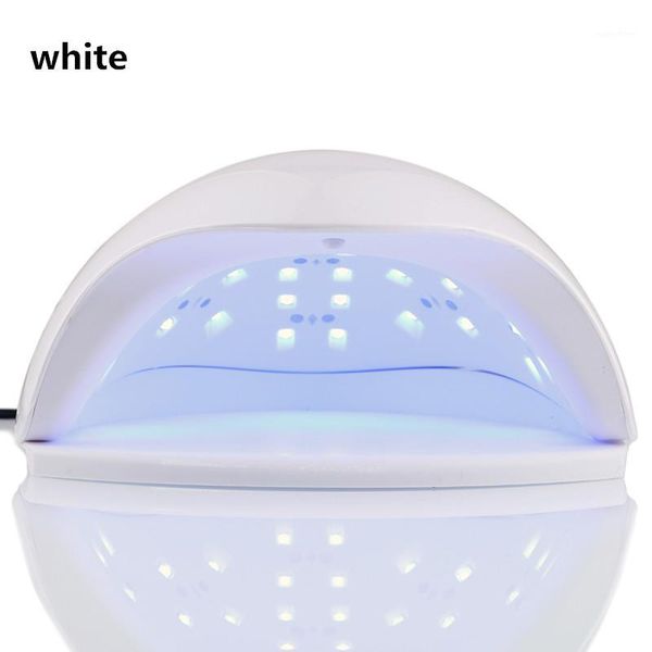 professional 365+405nm uv led lamp nail dryer polish machine fit curing all gel for tool1, Silver