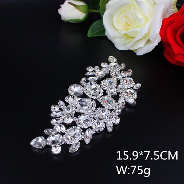 diy sewing craft headband applique handmade luxury flower silver rhinestones for costume wedding dresses1
diy sewing craft headband applique handmade luxury flower silver rhinestones for costume wedding dresses1