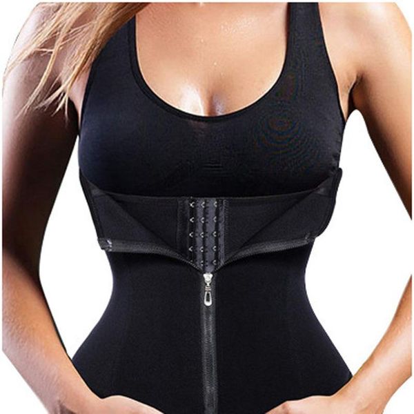 storyever women's corset sport weight loss underbust buckles body shapewear waist trainer slimming belt zipper girdle shapers, Black;white
storyever women's corset sport weight loss underbust buckles body shapewear waist trainer slimming belt zipper girdle shapers, Black;white