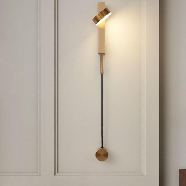 wall lamp all copper bedroom bedside nordic simple living room background aisle light luxury
wall lamp all copper bedroom bedside nordic simple living room background aisle light luxury