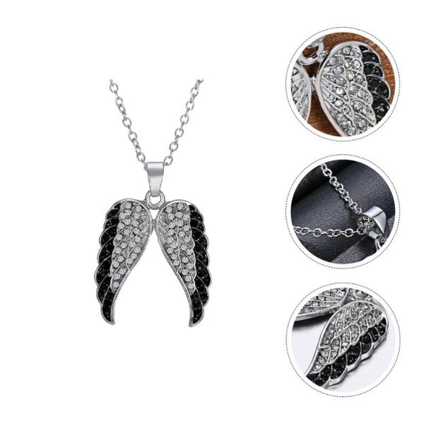 pendant necklaces 1pc unique pendent wing necklace delicate neck decor jewelry for mother, Silver
pendant necklaces 1pc unique pendent wing necklace delicate neck decor jewelry for mother, Silver