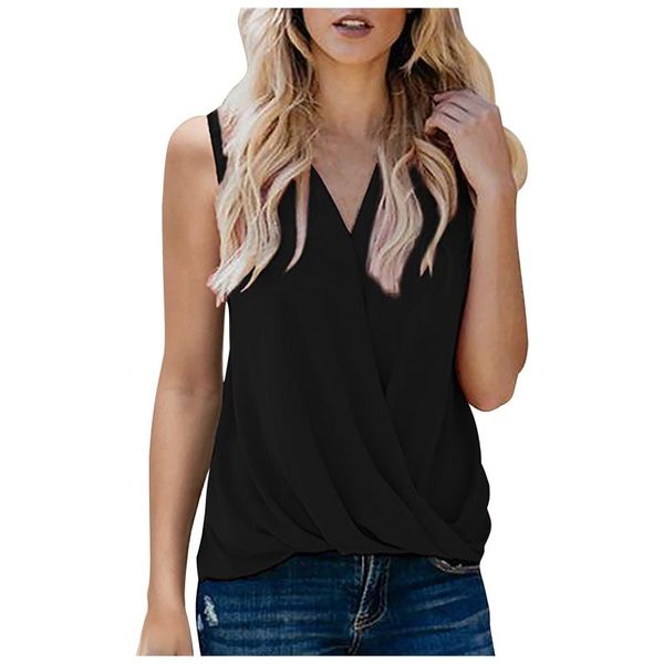 tank women's solid summer v-neck sleeveless female shirt casual crop vest women ropa de verano mujer tanks & camis, White
tank women's solid summer v-neck sleeveless female shirt casual crop vest women ropa de verano mujer tanks & camis, White