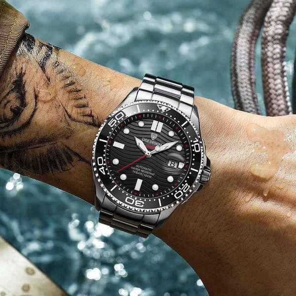 sport mens mechanical watches lige brand luxury automatic watch men 100 waterproof date clock man diving wristwatch 210527, Slivery;brown
sport mens mechanical watches lige brand luxury automatic watch men 100 waterproof date clock man diving wristwatch 210527, Slivery;brown