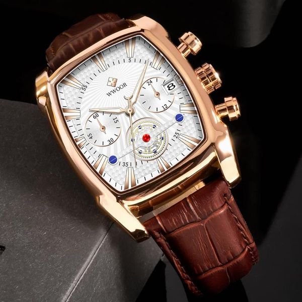 wristwatches wwoor 2021 men watch quartz waterproof wristwatch causal leather military calendar male clock montre homme, Slivery;brown
wristwatches wwoor 2021 men watch quartz waterproof wristwatch causal leather military calendar male clock montre homme, Slivery;brown