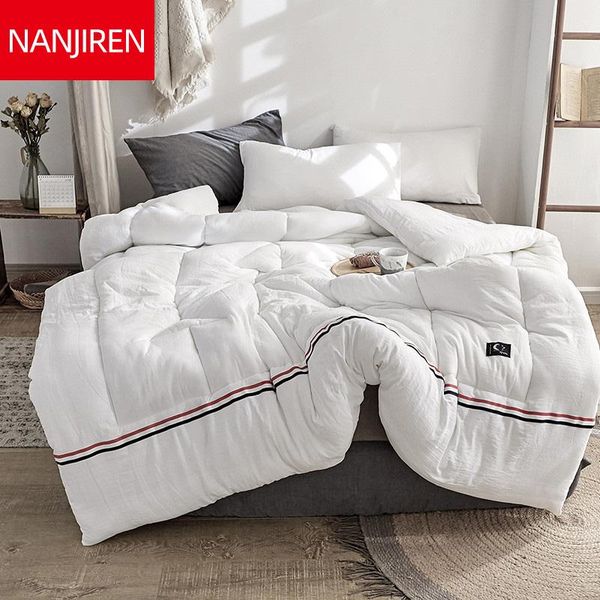 comforters & sets washed cotton comforter japanese style thicken duvet 3d white winter quilts 200*230cm home sleeping gray soft blanket warm
comforters & sets washed cotton comforter japanese style thicken duvet 3d white winter quilts 200*230cm home sleeping gray soft blanket warm