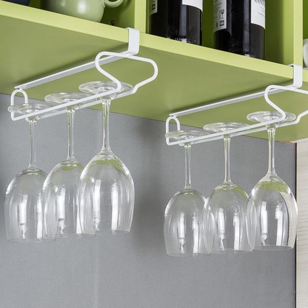 hooks & rails stemware inverted storage shelf wine glass holder hanging iron rack champagne goblet cup under cupboard single row frame 
hooks & rails stemware inverted storage shelf wine glass holder hanging iron rack champagne goblet cup under cupboard single row frame