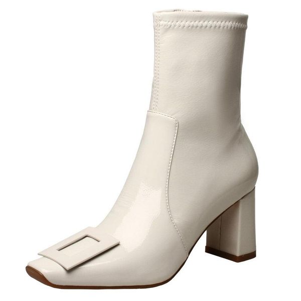 boots basic office ladies women ankle autumn winter concise stretch thick high heels shoes woman, Black
boots basic office ladies women ankle autumn winter concise stretch thick high heels shoes woman, Black