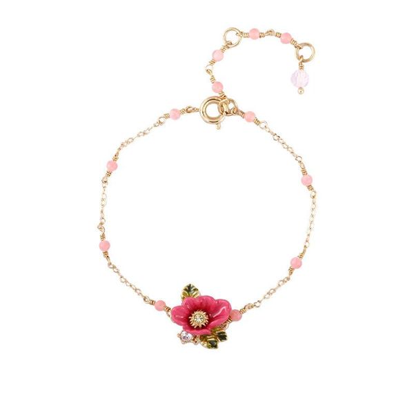 pendant necklaces european and american simple versatile enamel flower green leaf bracelet fashion girls style jewelry, Silver
pendant necklaces european and american simple versatile enamel flower green leaf bracelet fashion girls style jewelry, Silver