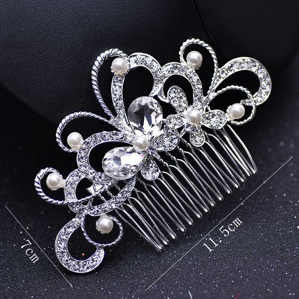 silver color rhinestone flower leaf bridal hair comb for girls crystal hair ornaments jewelry wedding hair accessories
silver color rhinestone flower leaf bridal hair comb for girls crystal hair ornaments jewelry wedding hair accessories