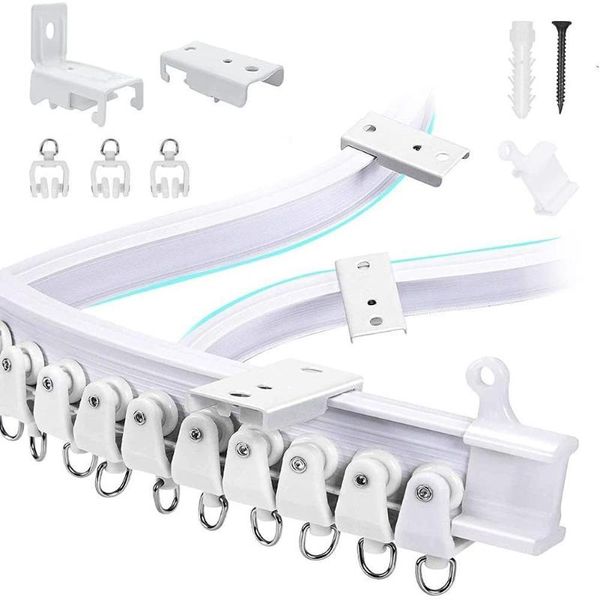 other home decor 1m flexible curtain track rail visible nano damper accessories plastic bendable window
other home decor 1m flexible curtain track rail visible nano damper accessories plastic bendable window