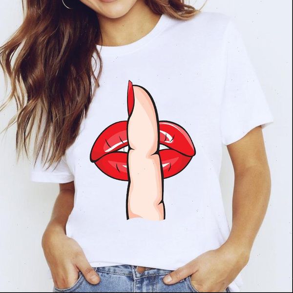 t shirts women for printing lip trend fingernail nail art clothing print lady graphic shirt ladies female tee, White
t shirts women for printing lip trend fingernail nail art clothing print lady graphic shirt ladies female tee, White
