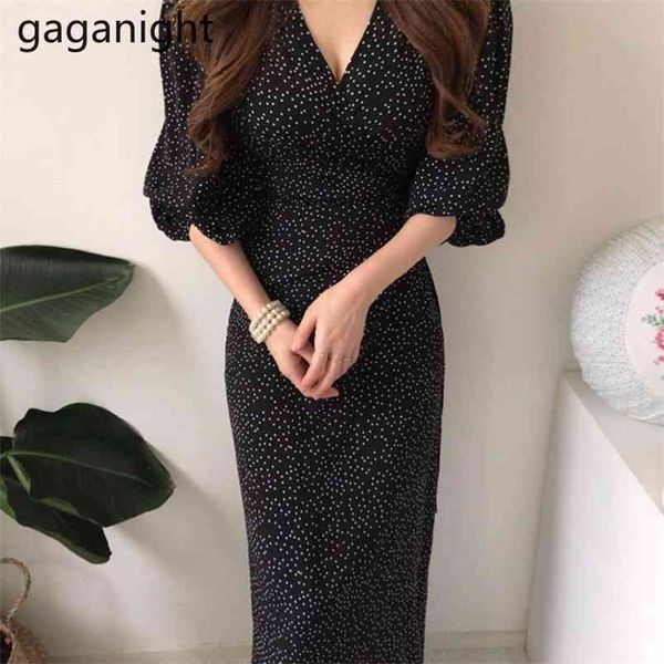 elegant vintage women polka dot long sleeve spring dress evening party v neck maxi dresses fashion ladies 210601, Black;gray
elegant vintage women polka dot long sleeve spring dress evening party v neck maxi dresses fashion ladies 210601, Black;gray