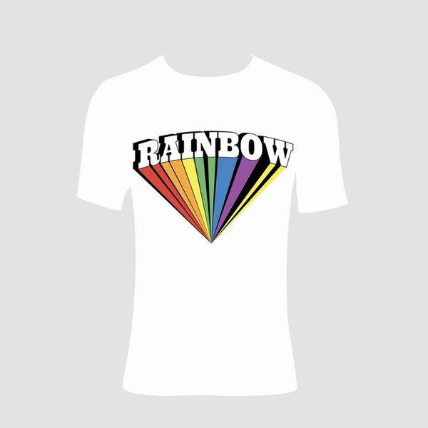 women's t-shirt customized rainbow printing summer female 2021 woman t-shirts womens shirt oversized 6xl casual girl streetwear large, White
women's t-shirt customized rainbow printing summer female 2021 woman t-shirts womens shirt oversized 6xl casual girl streetwear large, White