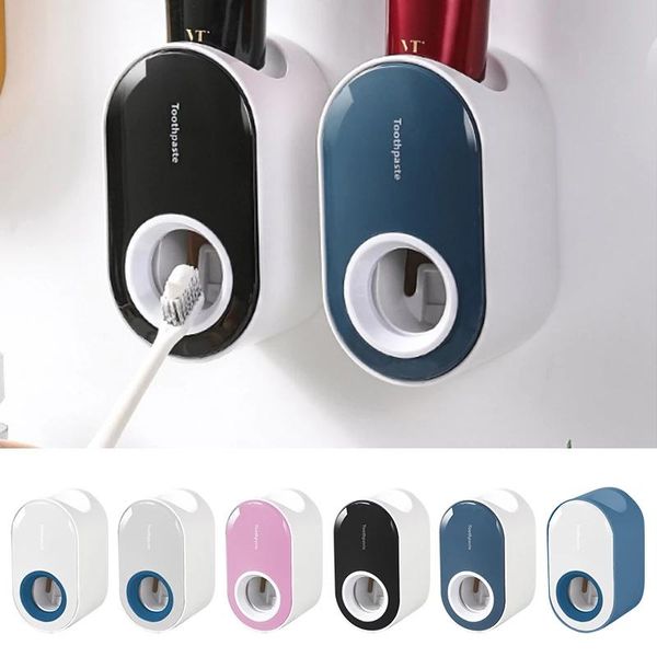 bath accessory set home bathroom accessories automatic toothpaste dispenser squeezer wall mount holder toothbrush rack
bath accessory set home bathroom accessories automatic toothpaste dispenser squeezer wall mount holder toothbrush rack