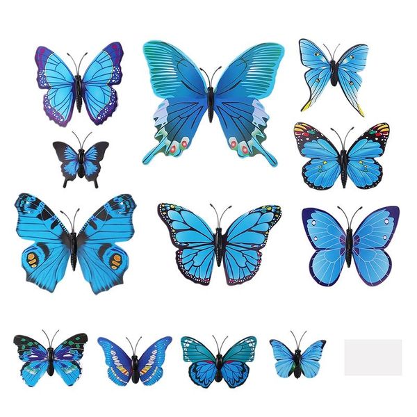 wall stickers 12 pieces / set 3d simulation butterfly sticker art design decal home decoration
wall stickers 12 pieces / set 3d simulation butterfly sticker art design decal home decoration