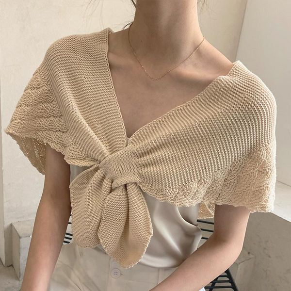scarves solid color knitted shawl scarf women elegant soft wraps warm neckerchief sleeve summer office keep fake collar, Blue;gray
scarves solid color knitted shawl scarf women elegant soft wraps warm neckerchief sleeve summer office keep fake collar, Blue;gray